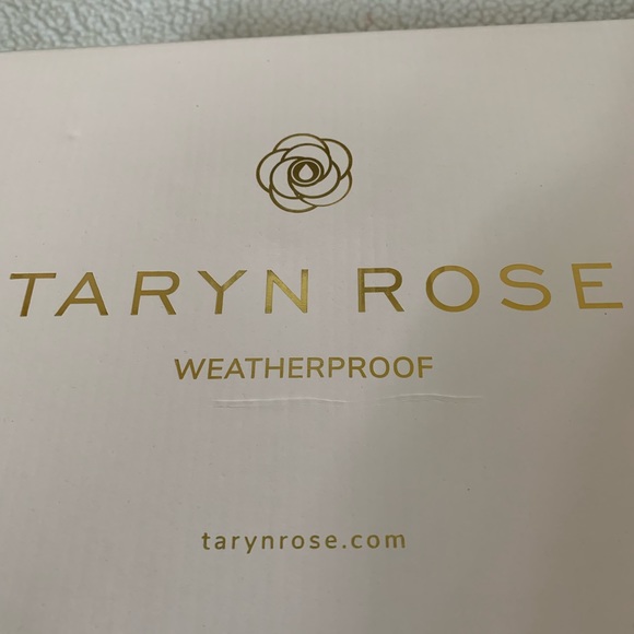 Taryn Rose Sammi Black Suede Flower Sandals - Picture 6 of 7